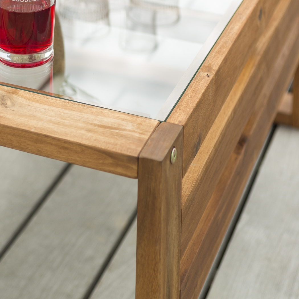 Ellaview Brown Outdoor Cocktail Table - Thumbnail - Image 3