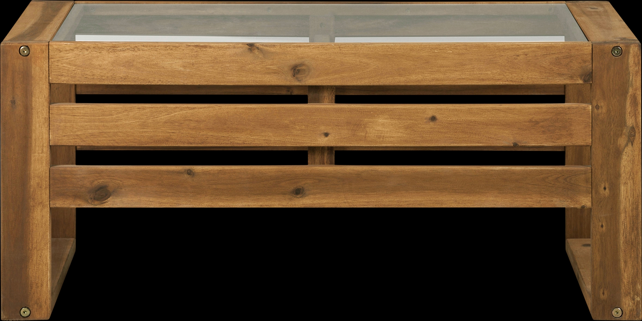 Ellaview Brown Outdoor Cocktail Table - Thumbnail - Image 1