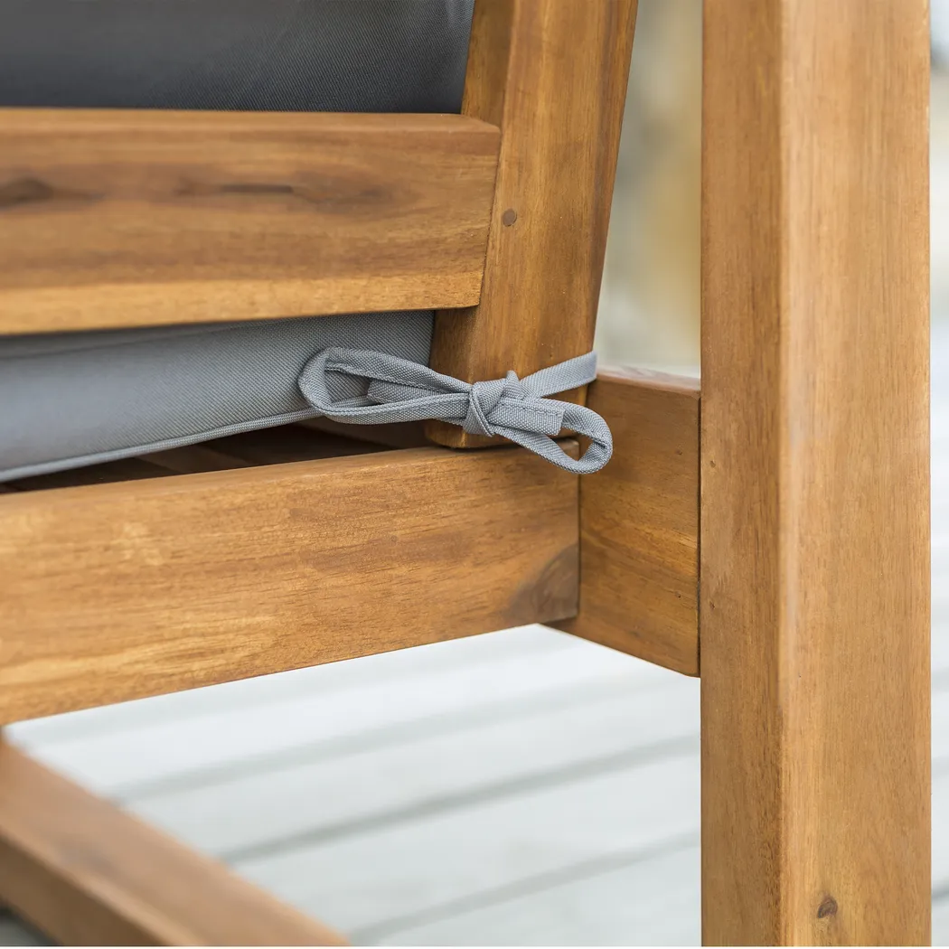 Ellaview Gray Outdoor Loveseat - Thumbnail - Image 3