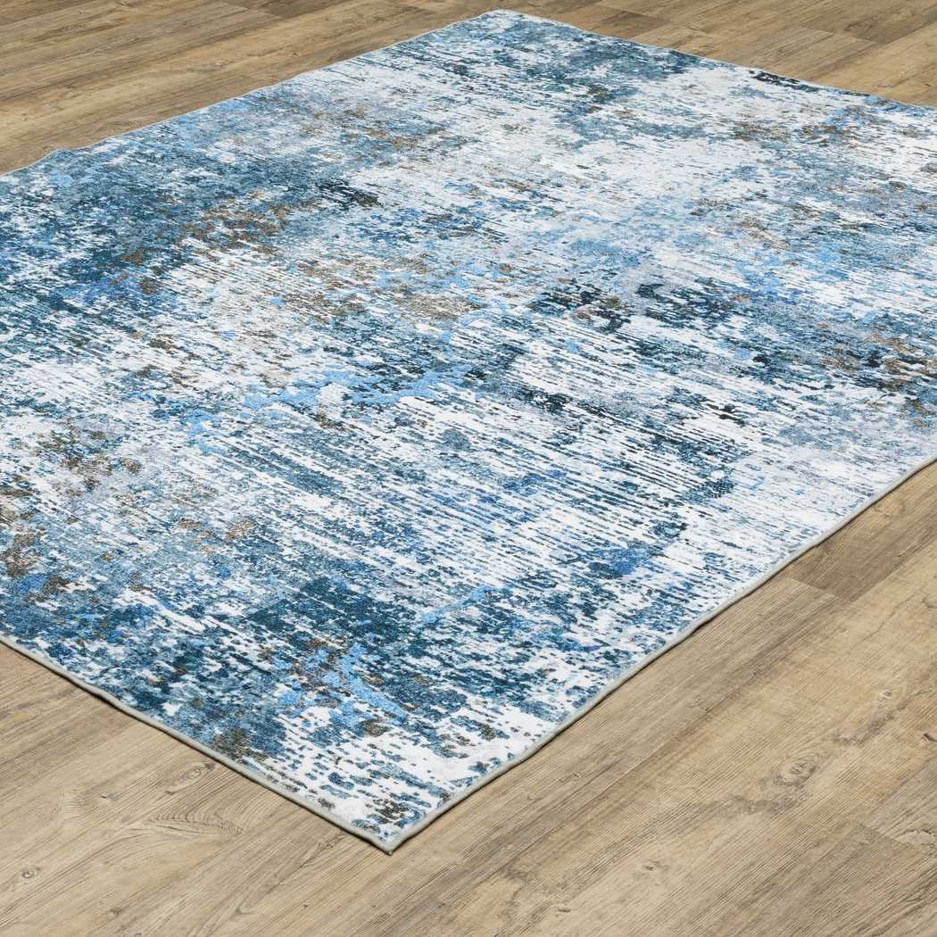 Ellayina Blue 5' x 7' Rug - Thumbnail - Image 2