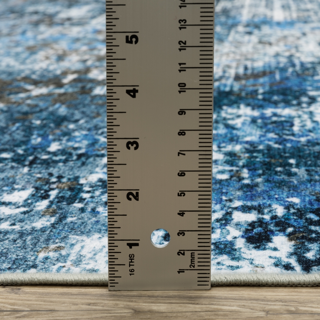 Ellayina Blue 5' x 7' Rug - Thumbnail - Image 9