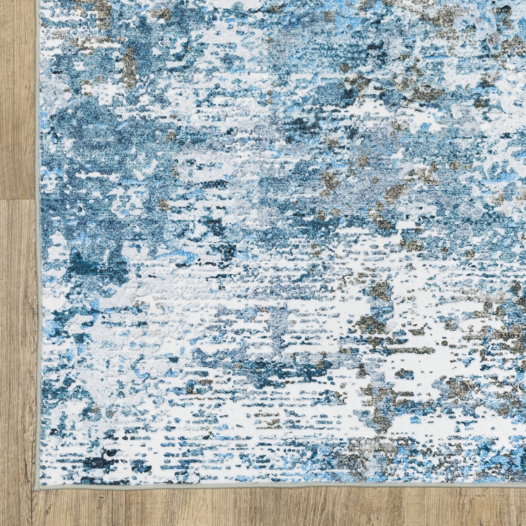 Ellayina Blue 7'6 x 10' Rug - Thumbnail - Image 3