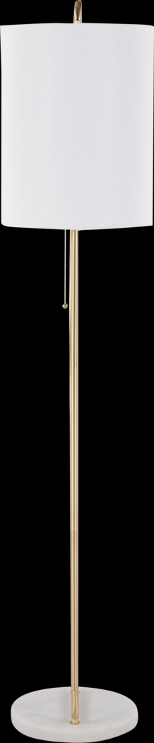 Elleia White Floor Lamp - Thumbnail - Image 5
