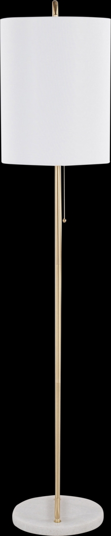 Elleia White Floor Lamp - Thumbnail - Image 6