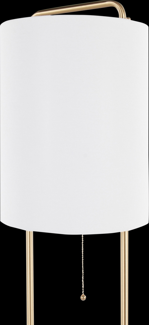 Elleia White Floor Lamp - Thumbnail - Image 7