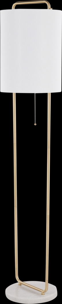 Elleia White Floor Lamp - Thumbnail - Image 1