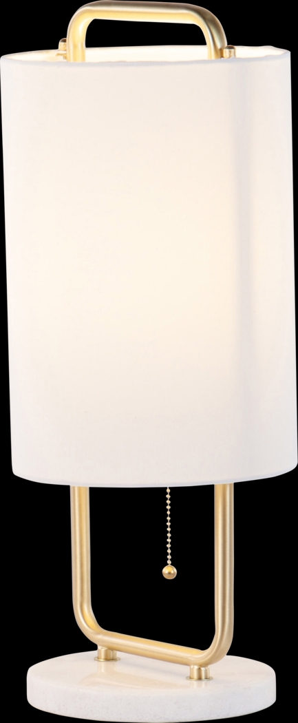 Elleia White Table Lamp - Thumbnail - Image 2