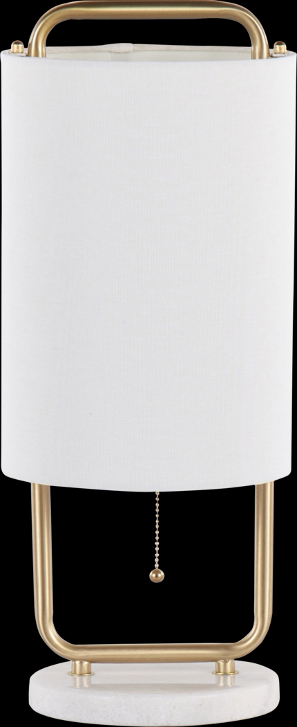 Elleia White Table Lamp - Thumbnail - Image 3