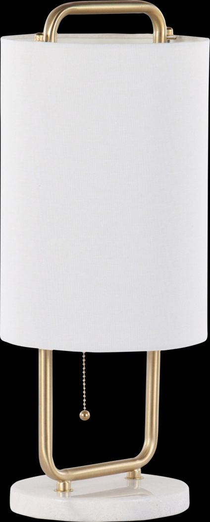 Elleia White Table Lamp - Thumbnail - Image 4