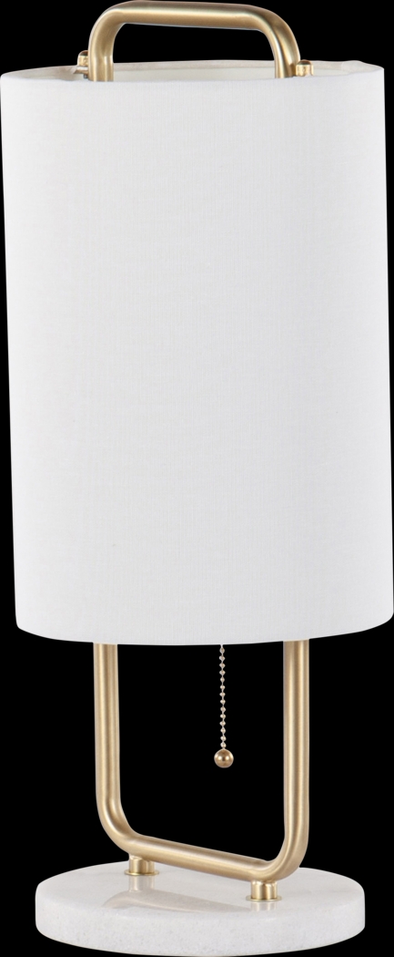 Elleia White Table Lamp - Thumbnail - Image 1