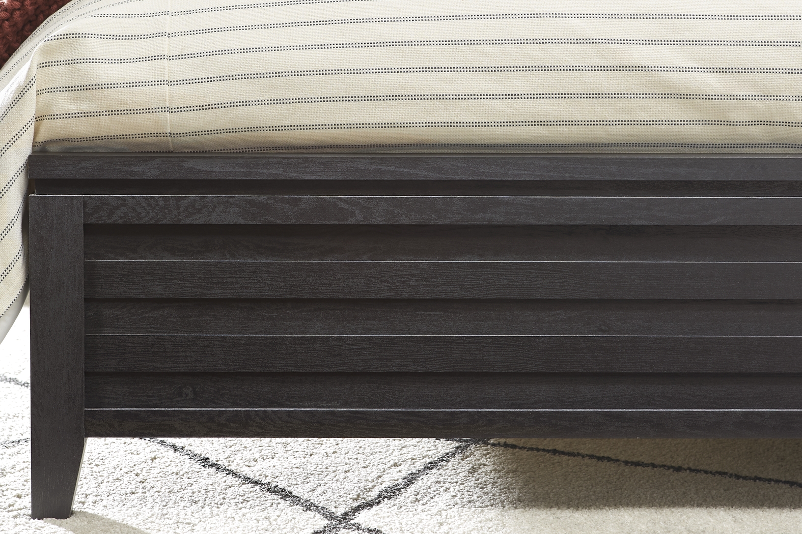 Ellenbrook Black 5 Pc King Panel Bedroom - Thumbnail - Image 4