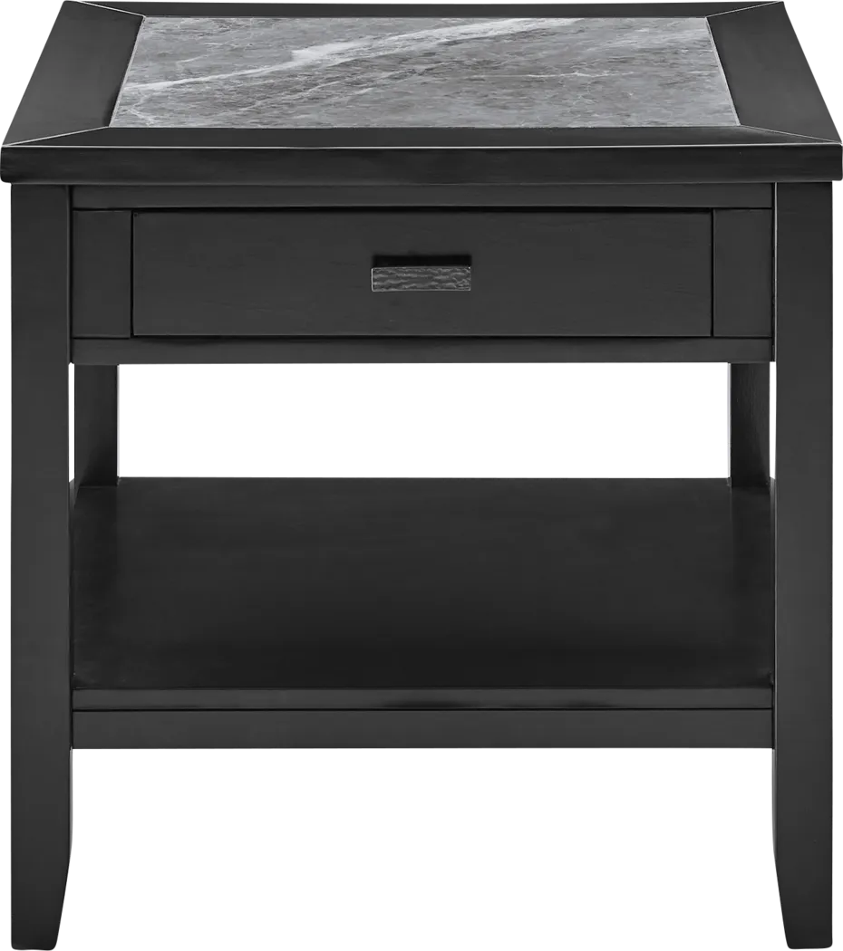 Ellendell Black End Table - Thumbnail - Image 3