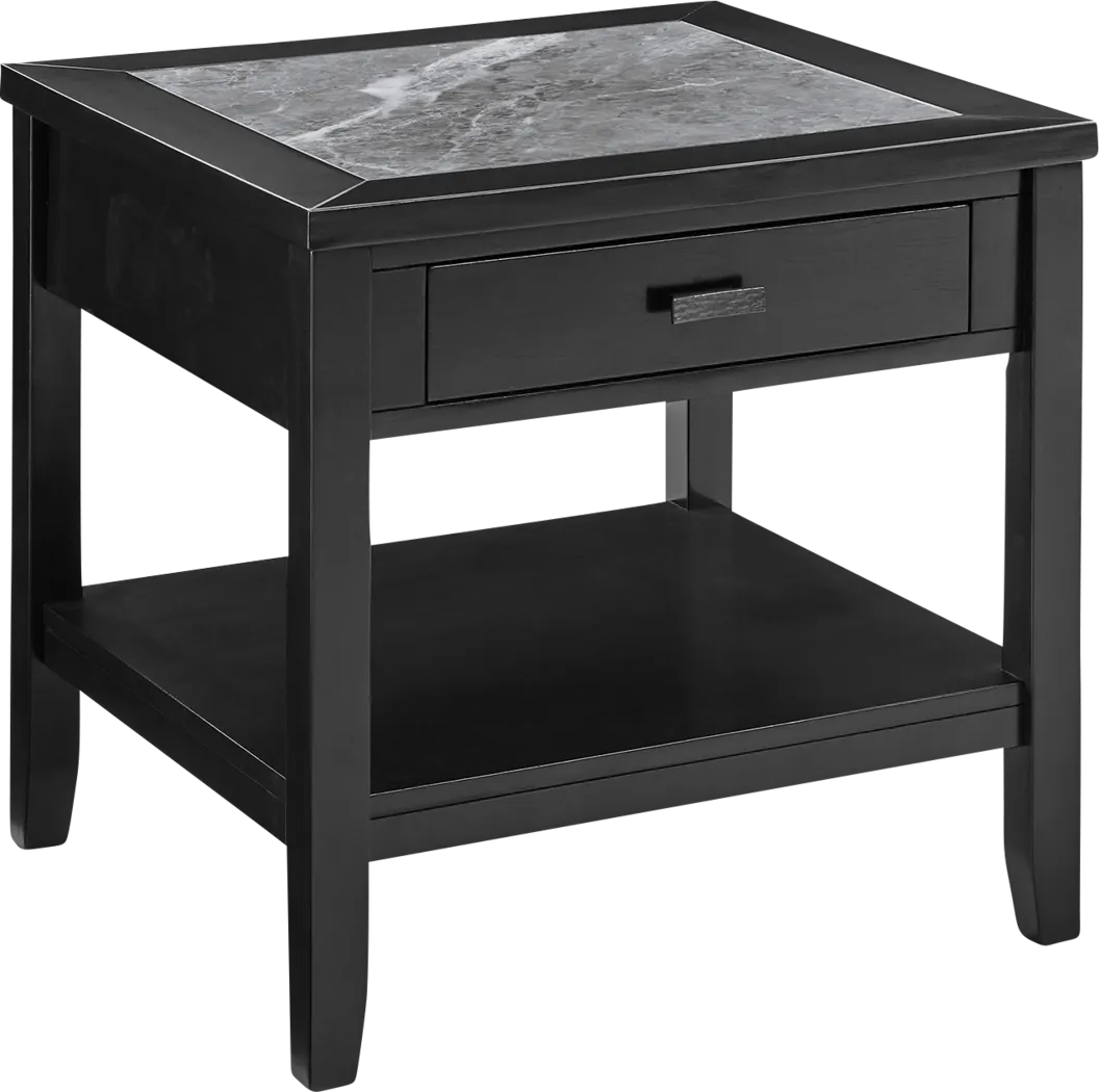 Ellendell Black End Table - Thumbnail - Image 1