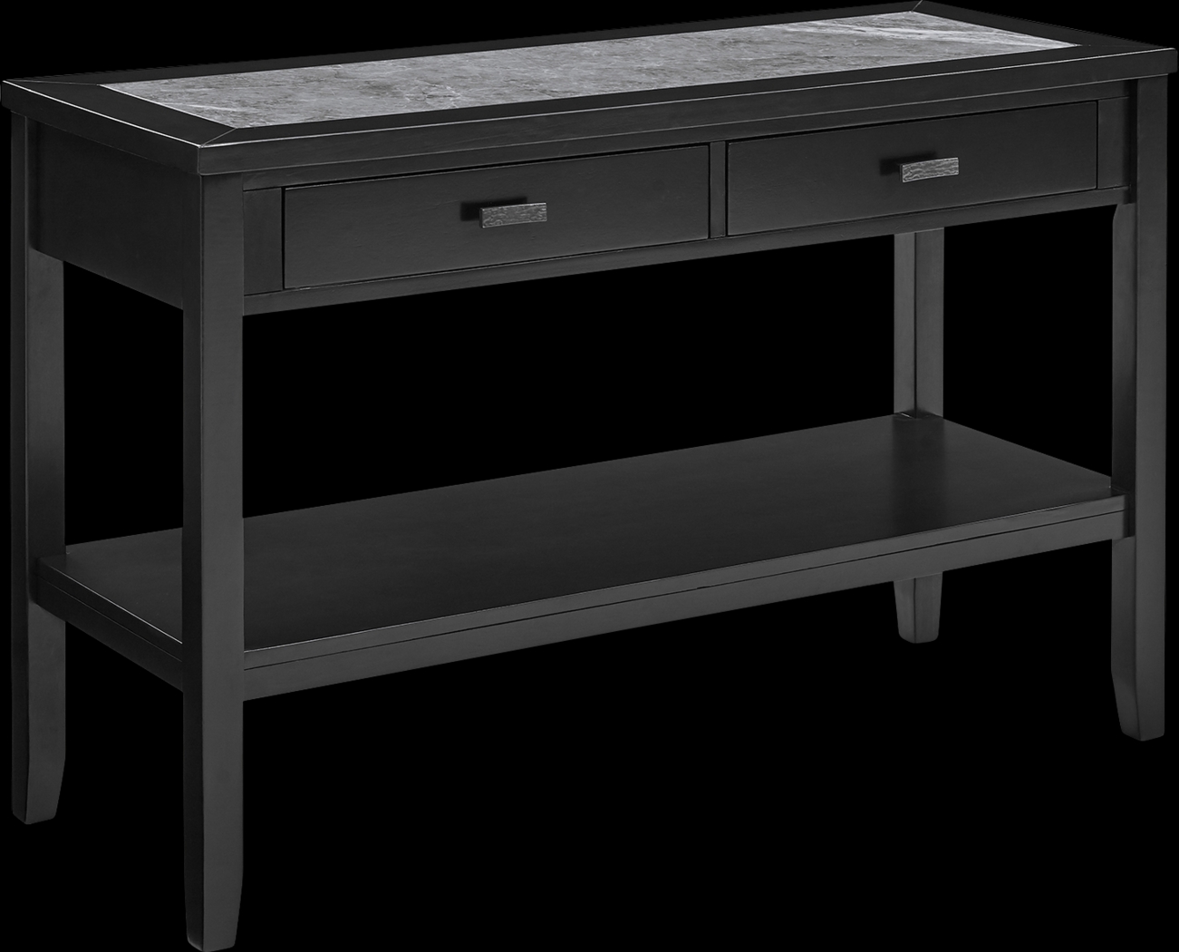 Ellendell Black Sofa Table - Thumbnail - Image 1