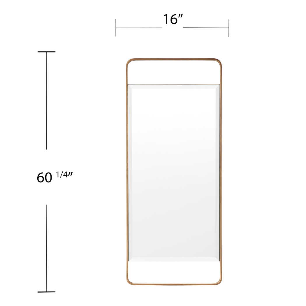 Ellensburg Gold Leaner Mirror - Thumbnail - Image 8