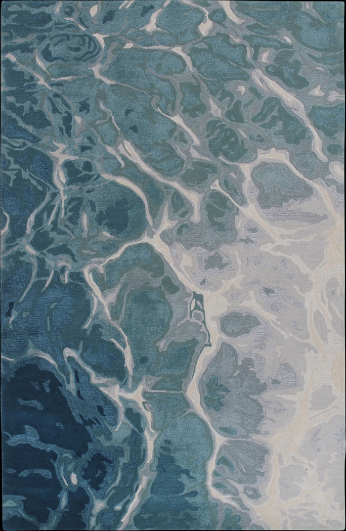 Ellenville Blue 3'5 x 5'5 Rug - Thumbnail - Image 1