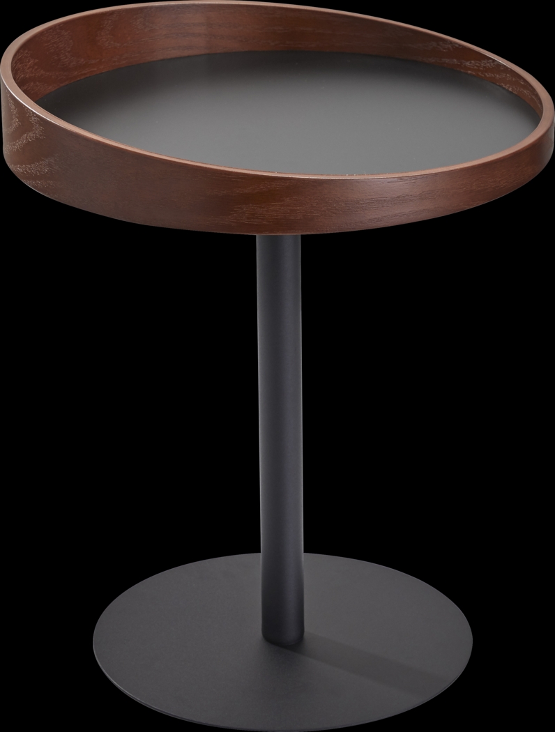 Ellerslie Walnut Accent Table - Thumbnail - Image 1