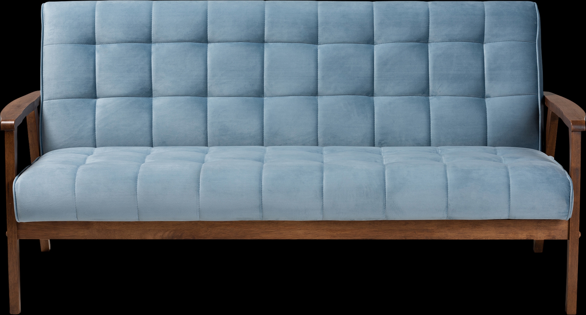 Ellesmere Light Blue Settee - Thumbnail - Image 2