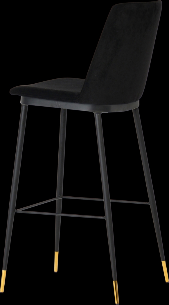 Ellian Black Counter Height Stool, Set of 2 - Thumbnail - Image 3