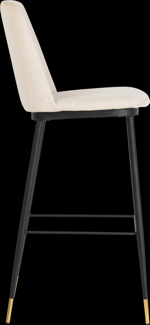 Ellian Cream Counter Height Stool, Set of 2 - Thumbnail - Image 6