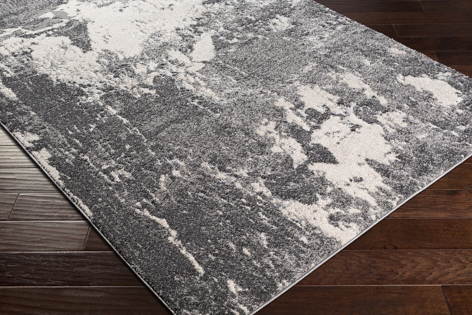 Ellias Charcoal 5'3 x 7'3 Rug - Thumbnail - Image 2