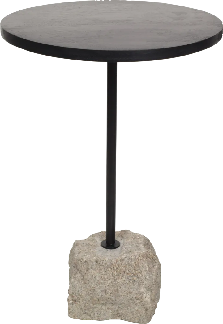 Ellicott Black End Table - Thumbnail - Image 1