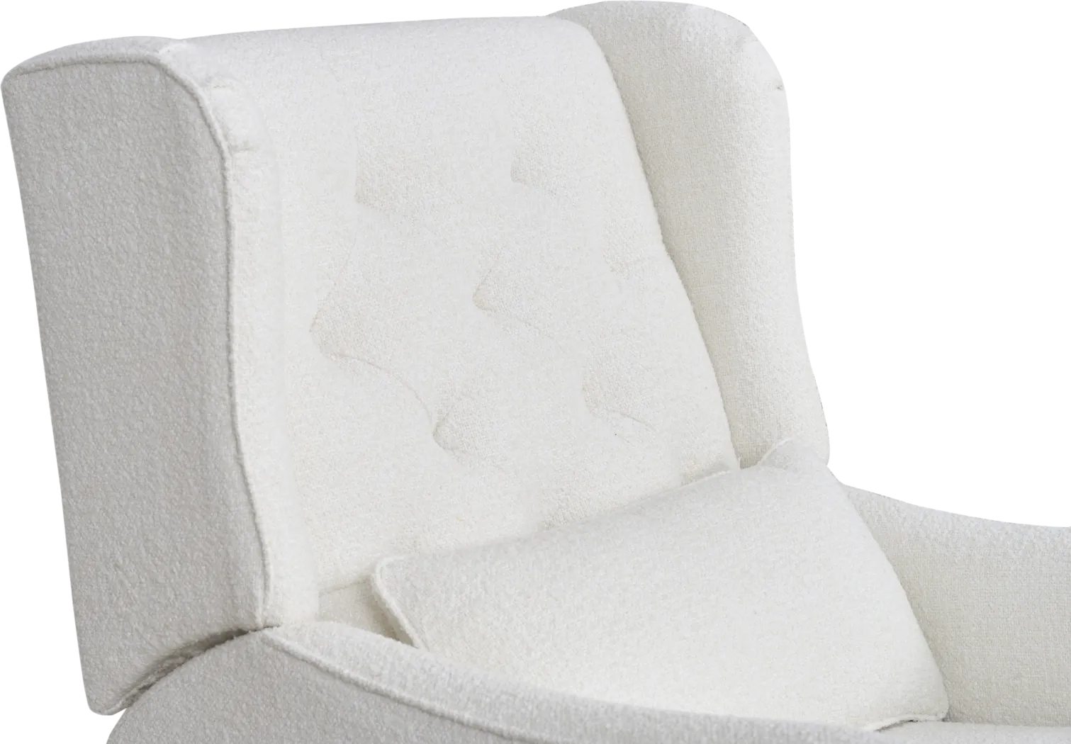 Ellie May Ivory Power Glider Recliner with Swivel - Image 6