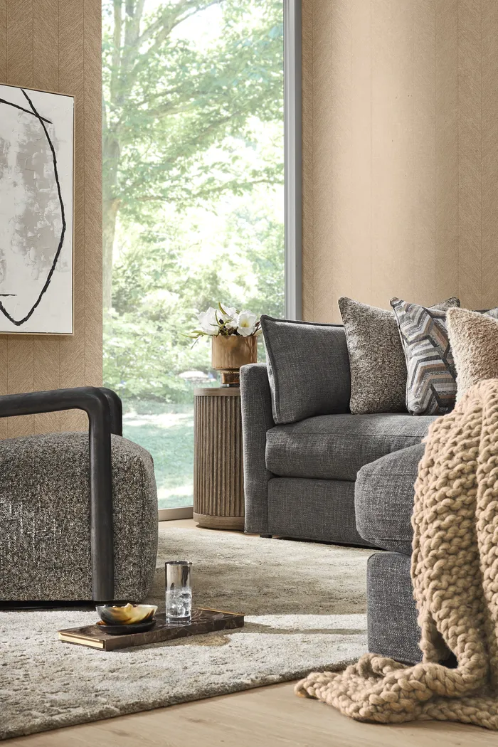 Ellington Black 2 Pc Sectional - Thumbnail - Image 3