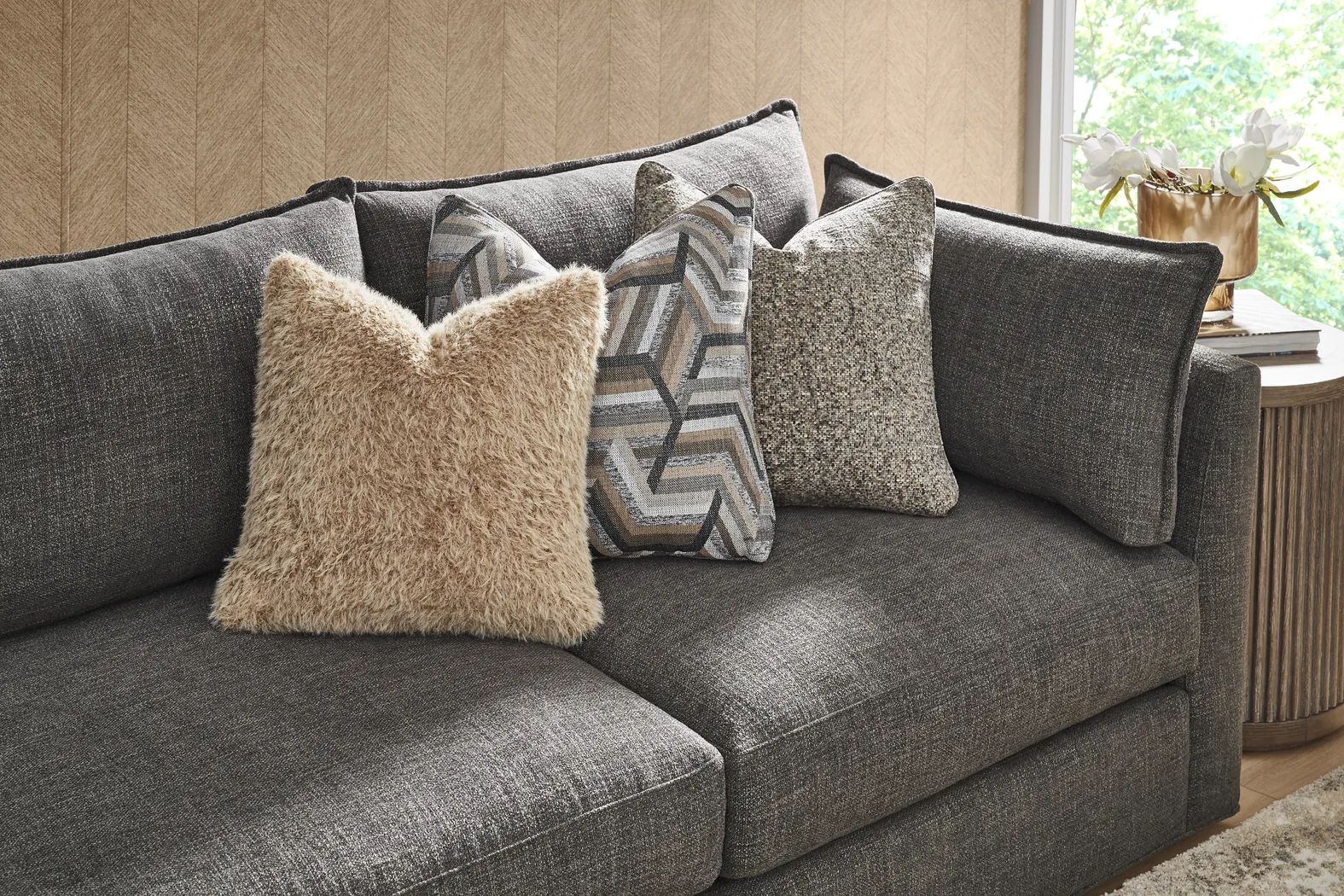 Ellington Black 2 Pc Sectional - Thumbnail - Image 5