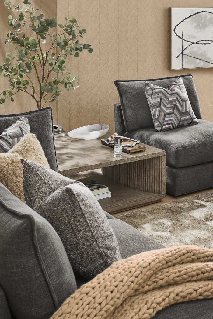 Ellington Black 3 Pc Sectional - Image 7