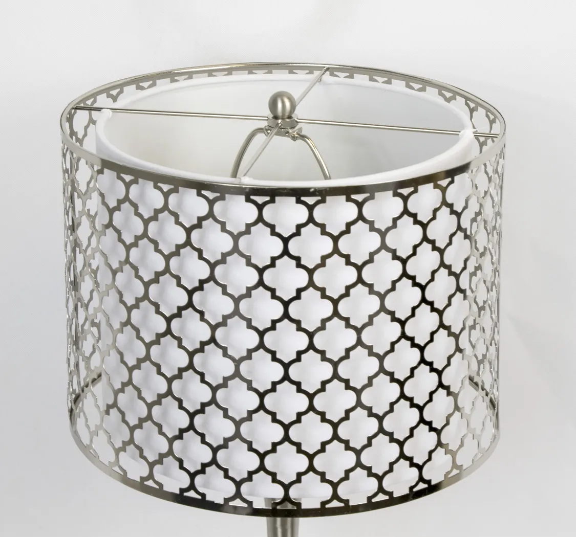 Ellington Place Silver Lamp - Thumbnail - Image 2