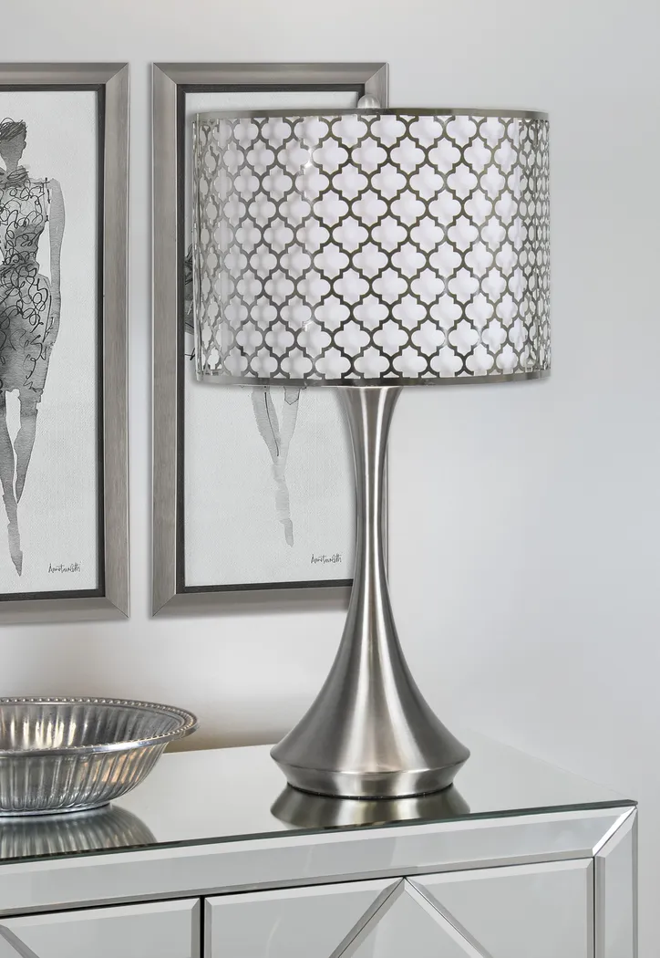 Ellington Place Silver Lamp - Thumbnail - Image 3