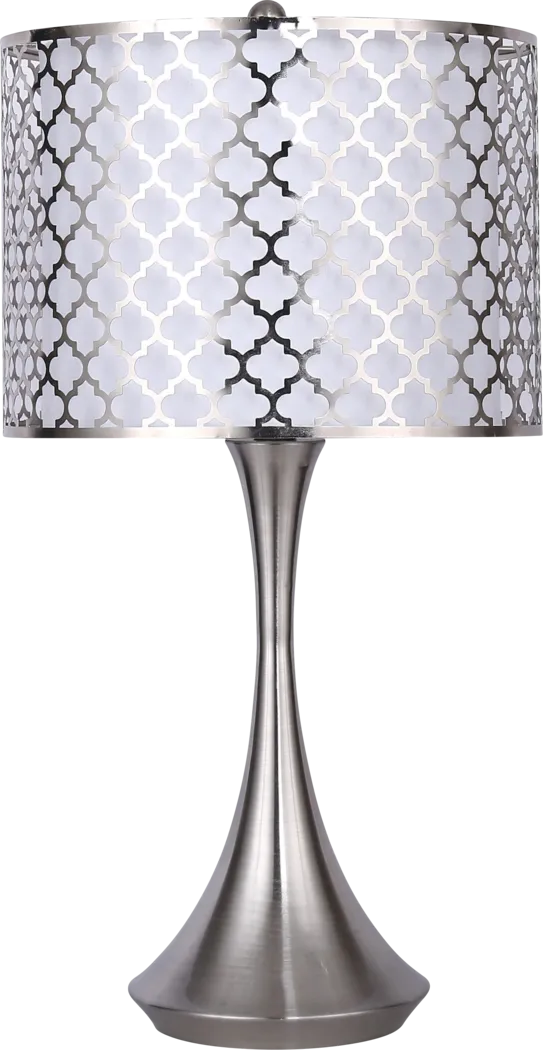 Ellington Place Silver Lamp - Thumbnail - Image 1