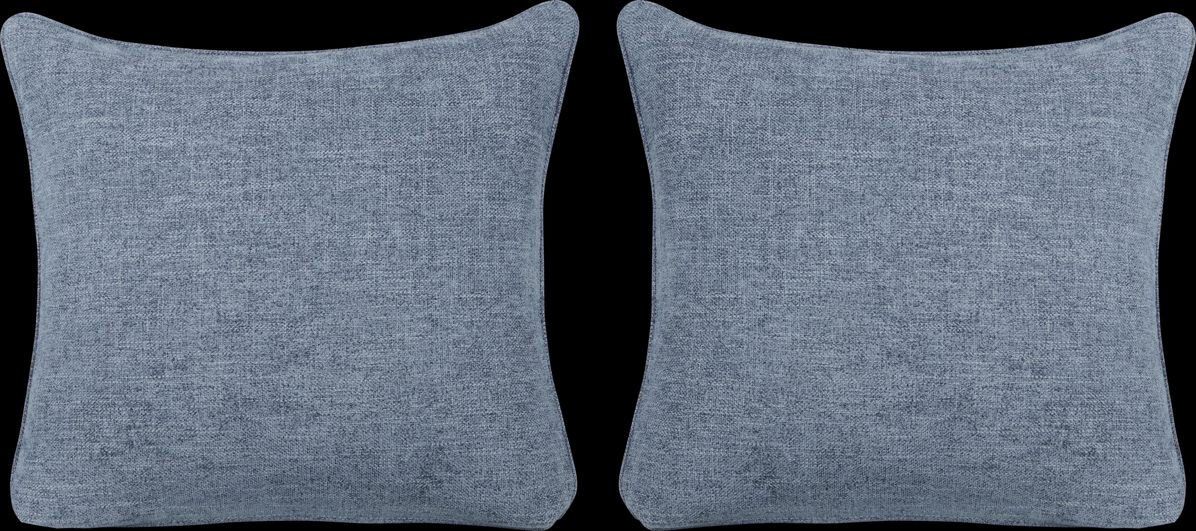 Elliot Chambray Accent Pillow, Set of Two - Thumbnail - Image 1