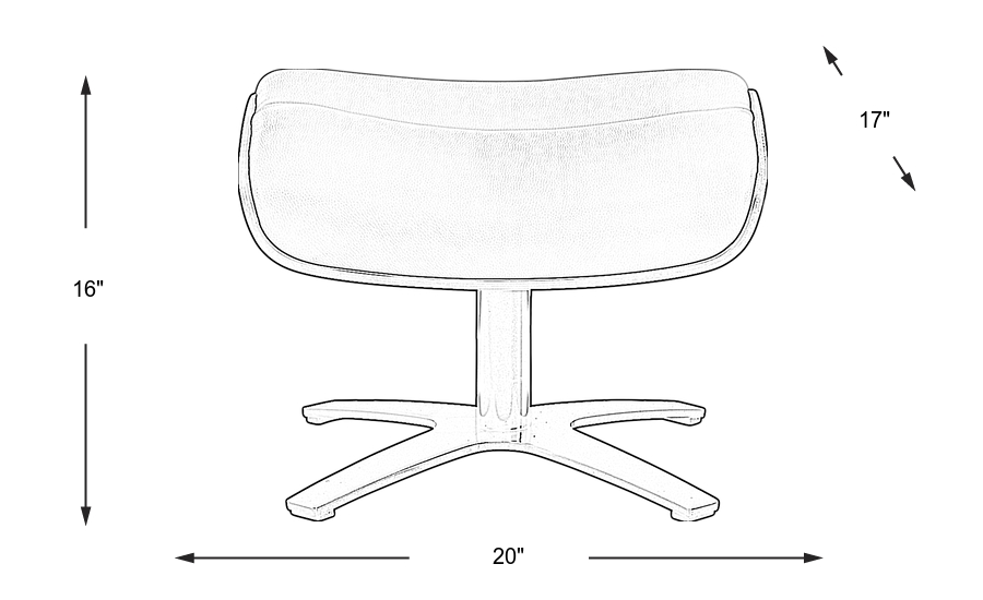 Dimension Image. Please refer to the Dimension Tab on this page for dimension details.