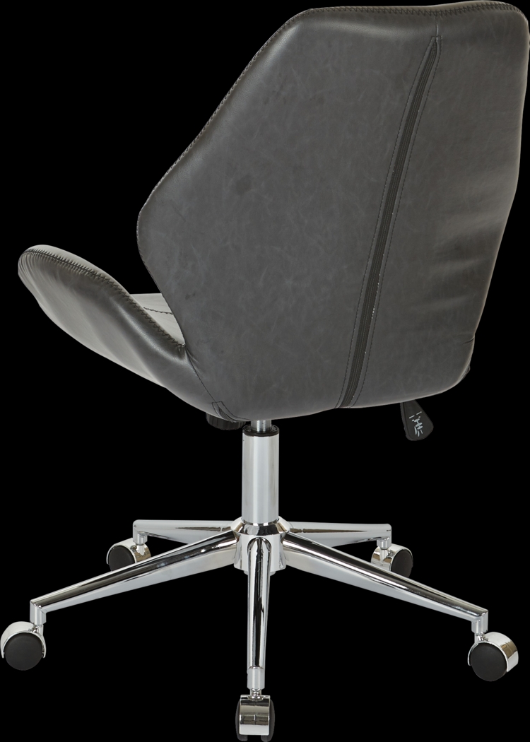 Elliota Black Office Chair - Thumbnail - Image 3