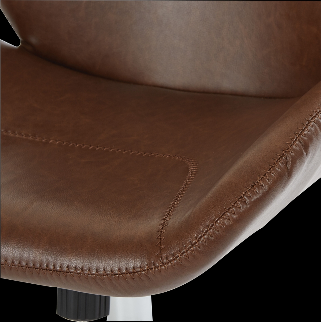 Elliota Brown Office Chair - Thumbnail - Image 5