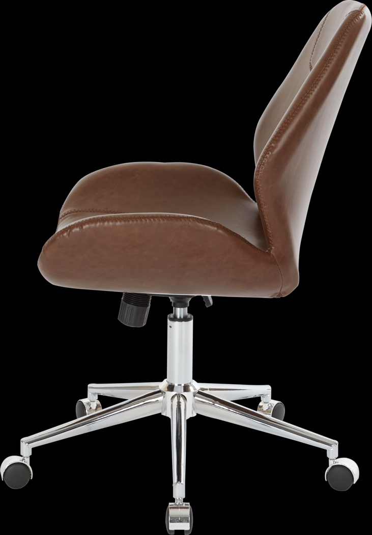 Elliota Brown Office Chair - Thumbnail - Image 9
