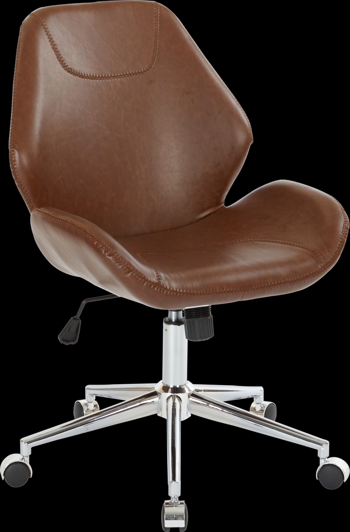 Elliota Brown Office Chair - Thumbnail - Image 1