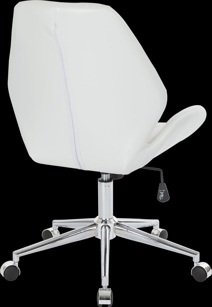 Elliota White Office Chair - Thumbnail - Image 2