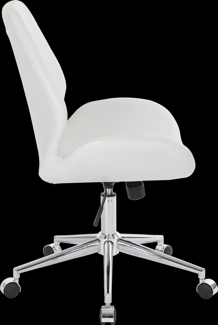 Elliota White Office Chair - Thumbnail - Image 9
