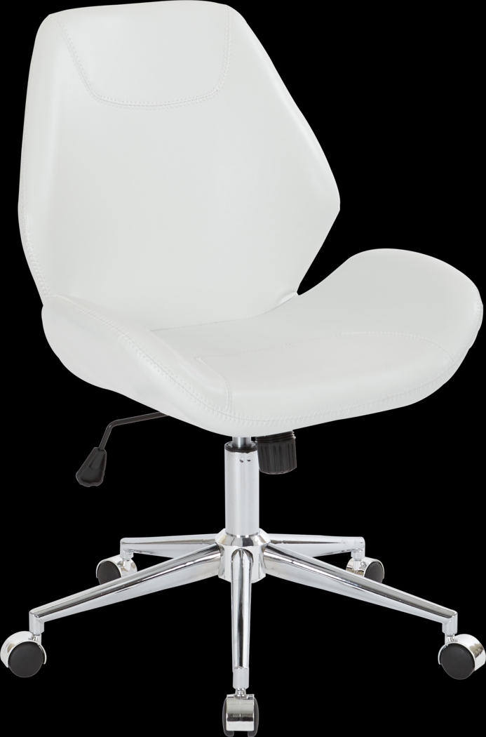 Elliota White Office Chair - Thumbnail - Image 1