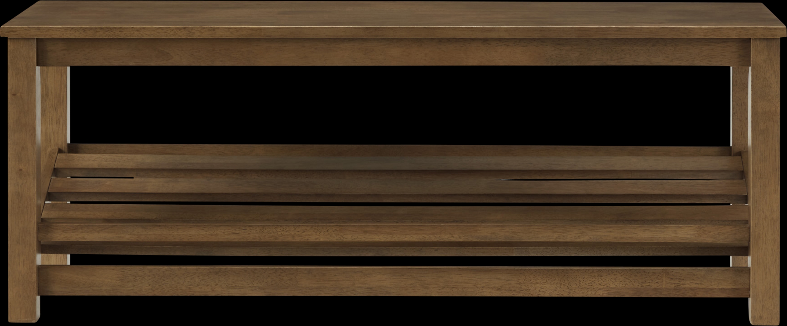 Elliron Brown Entry Bench - Thumbnail - Image 1