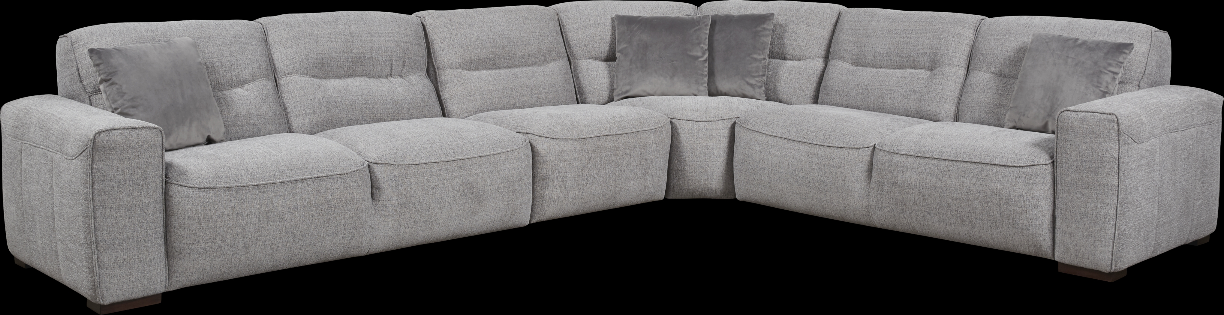 Ellis Graphite 4 Pc Sectional - Thumbnail - Image 1