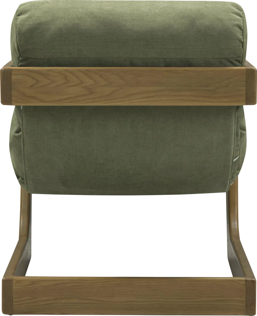 Ellisboia Green Accent Chair - Thumbnail - Image 4