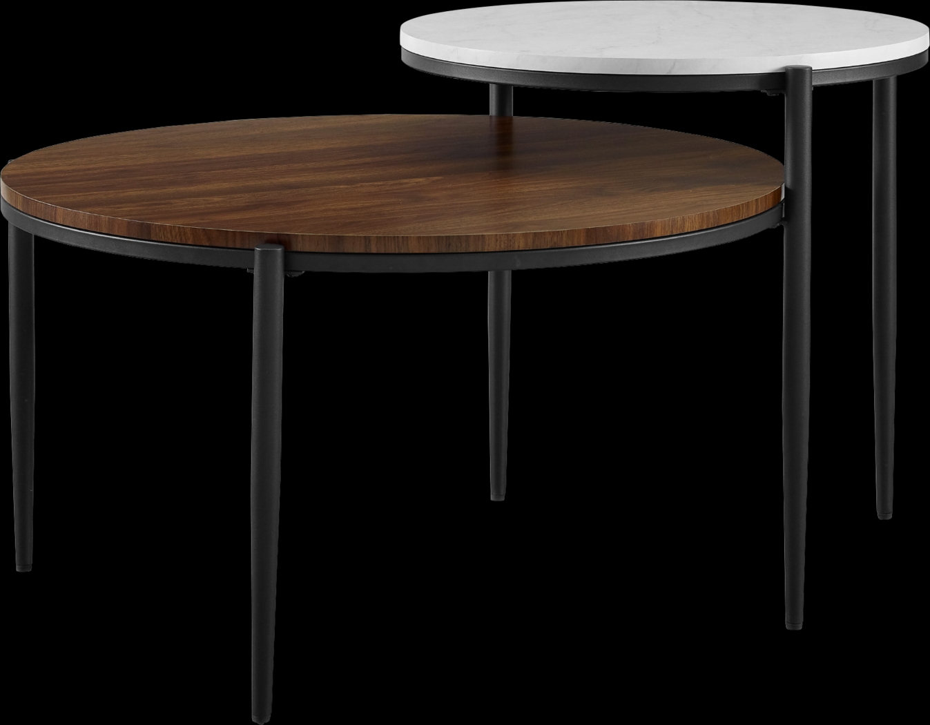 Ellisway Brown Cocktail Table, Set of 2 - Thumbnail - Image 1