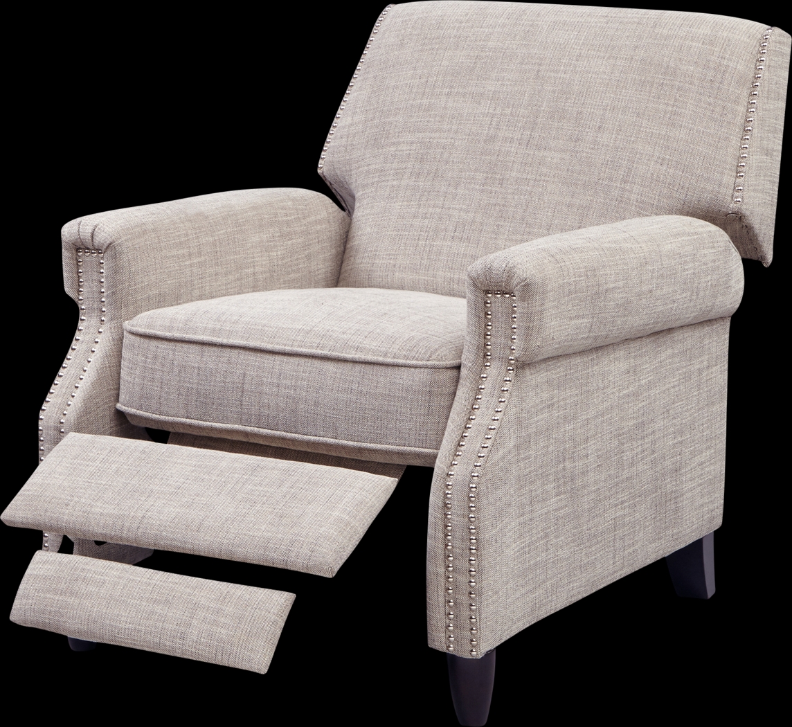 Ellon Sand Pushback Recliner - Thumbnail - Image 3