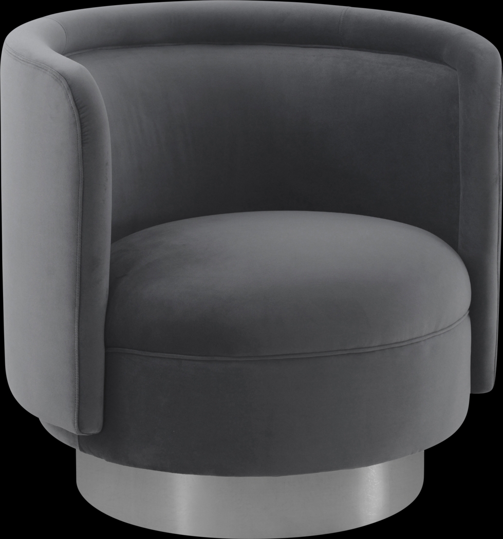 Ellonie Gray Accent Chair - Thumbnail - Image 1