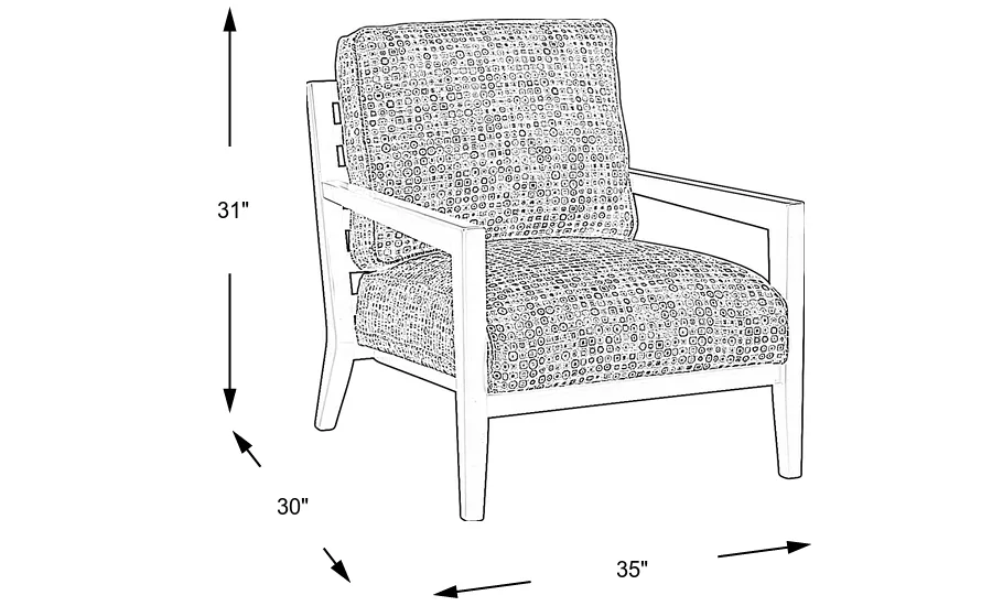 Dimension Image. Please refer to the Dimension Tab on this page for dimension details.