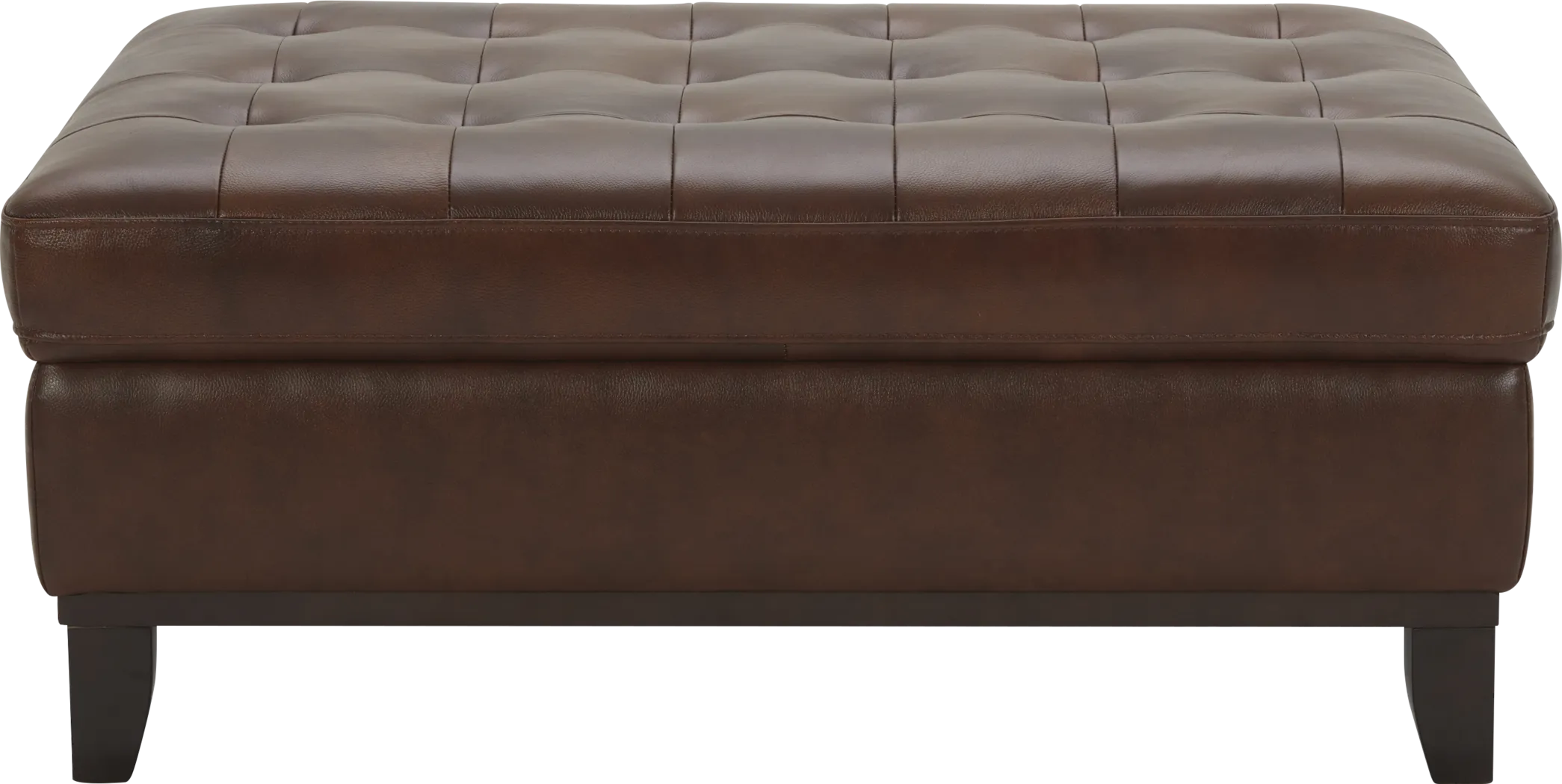 Ellora Brown Leather 3 Pc Living Room - Thumbnail - Image 5